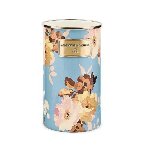 Wild Rose Slate Utensil Holder