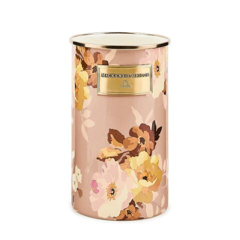 Wild Rose Mauve Utensil Holder
