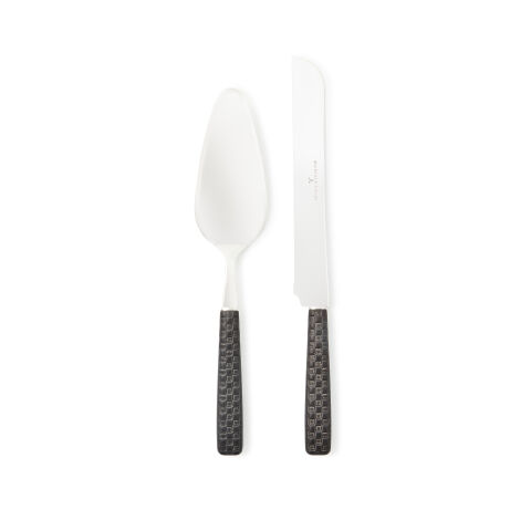 Everyday Black Cake Serving Set