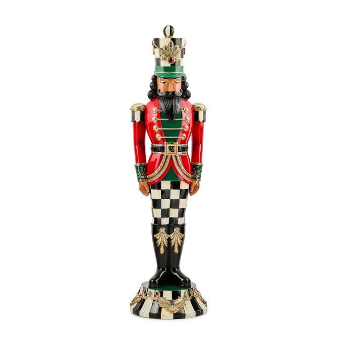 Courtly Classic Resin Black Nutcracker