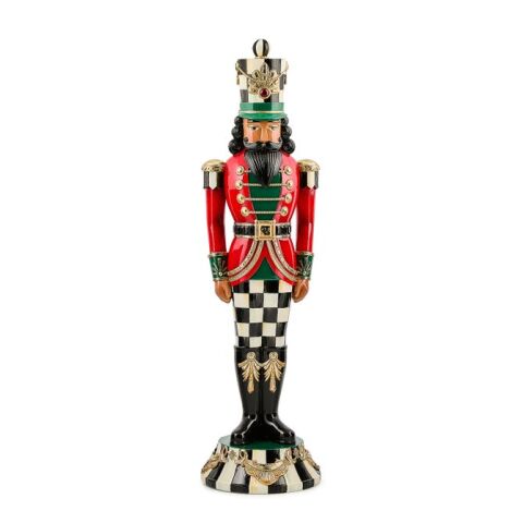 Courtly Classic Resin Black Nutcracker