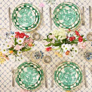 Emerald English Garden Charger/Plate