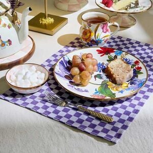 Rosy Check Dipping Bowl