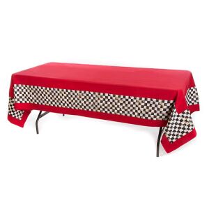 Courtly Check Red Tablecloth - Medium