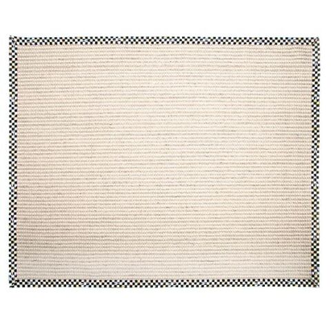 Courtly Check Cable Wool Sisal 8' x 10' Rug