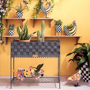 Avant Garden Chicken Planter - Floral