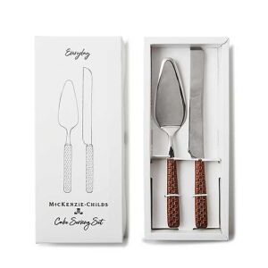 Everyday Leather Cake Serving Set
