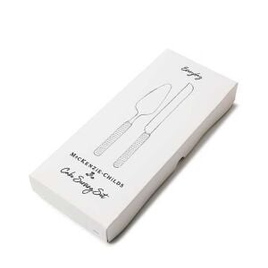 Everyday Leather Cake Serving Set