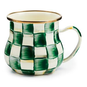 Emerald Check Mug