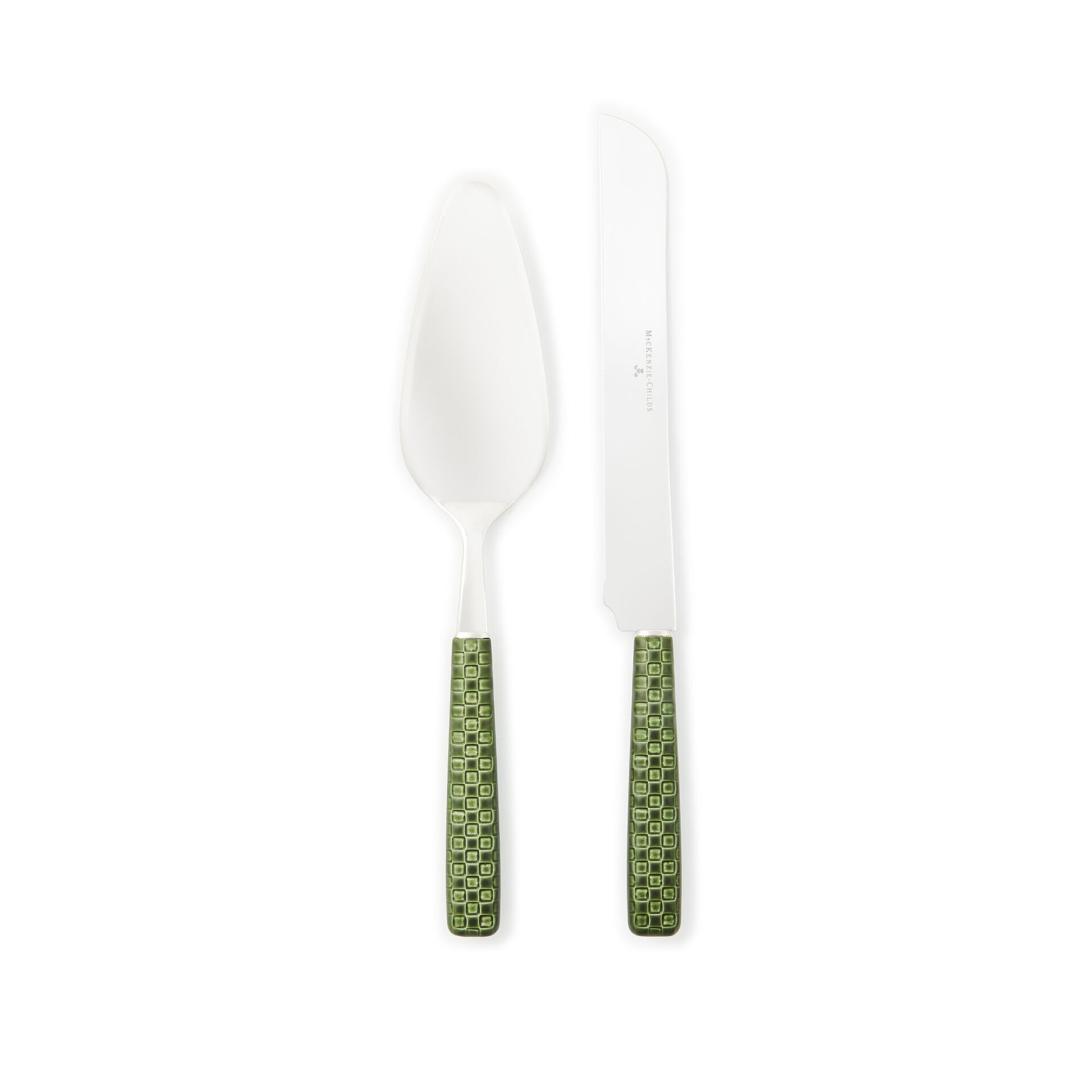 Everyday Green Cake Serving Set