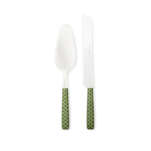Everyday Green Cake Serving Set