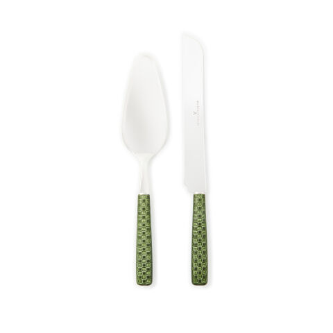 Everyday Green Cake Serving Set