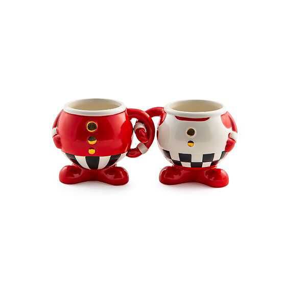 Peppermint Mug Pair - Set of 2