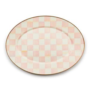 Rosy Check Medium Oval Platter