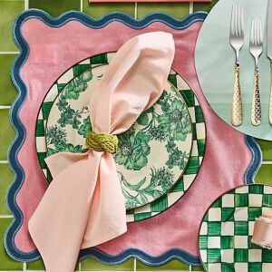 Emerald English Garden Dinner Plate