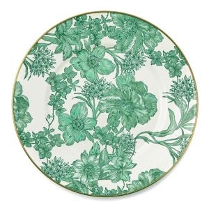 Emerald English Garden Dinner Plate