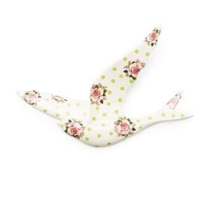 Wildflowers Swallowtail Wall Decor - Green