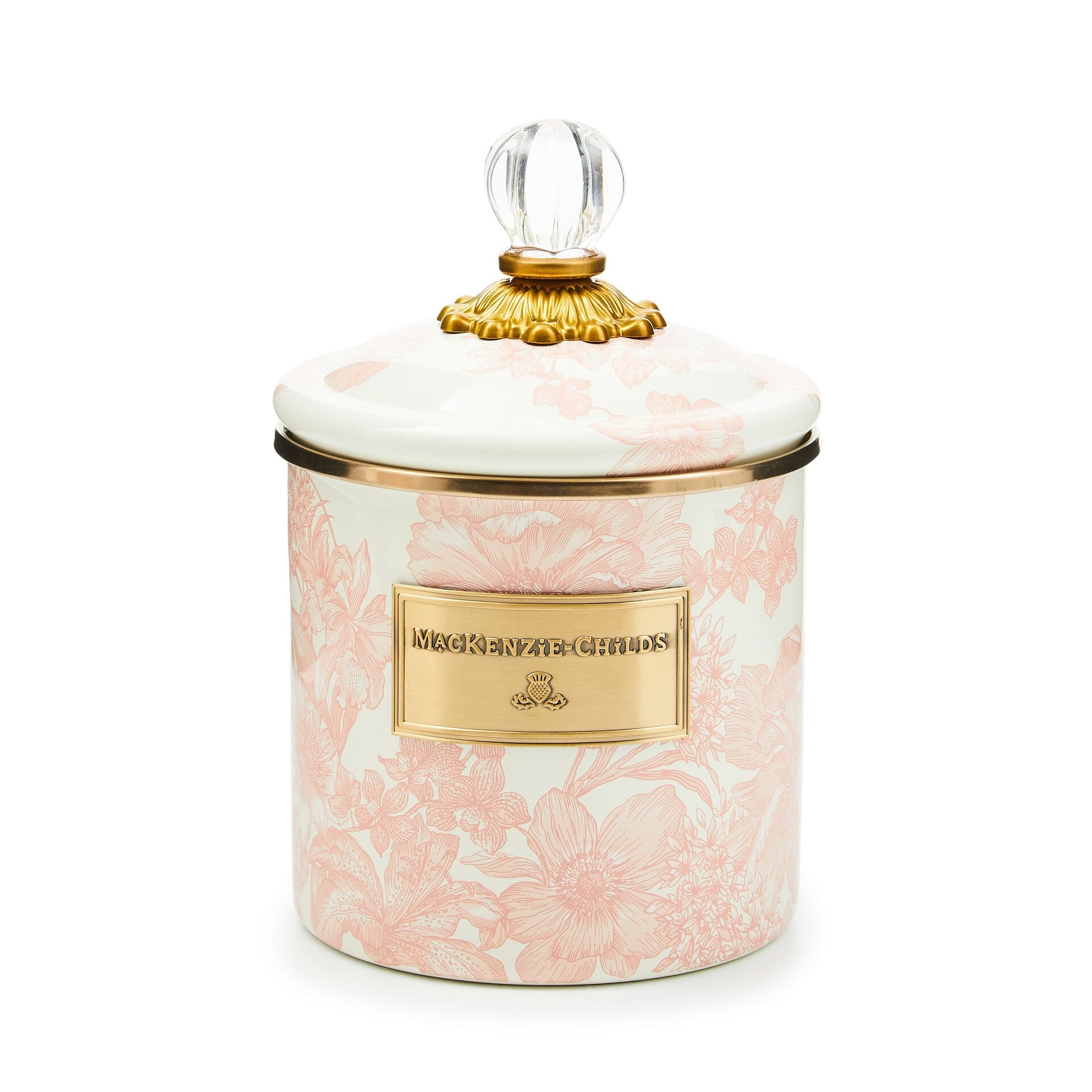 Rosy English Garden Small Canister