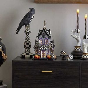 Halloween Illuminated Music Haunted House
