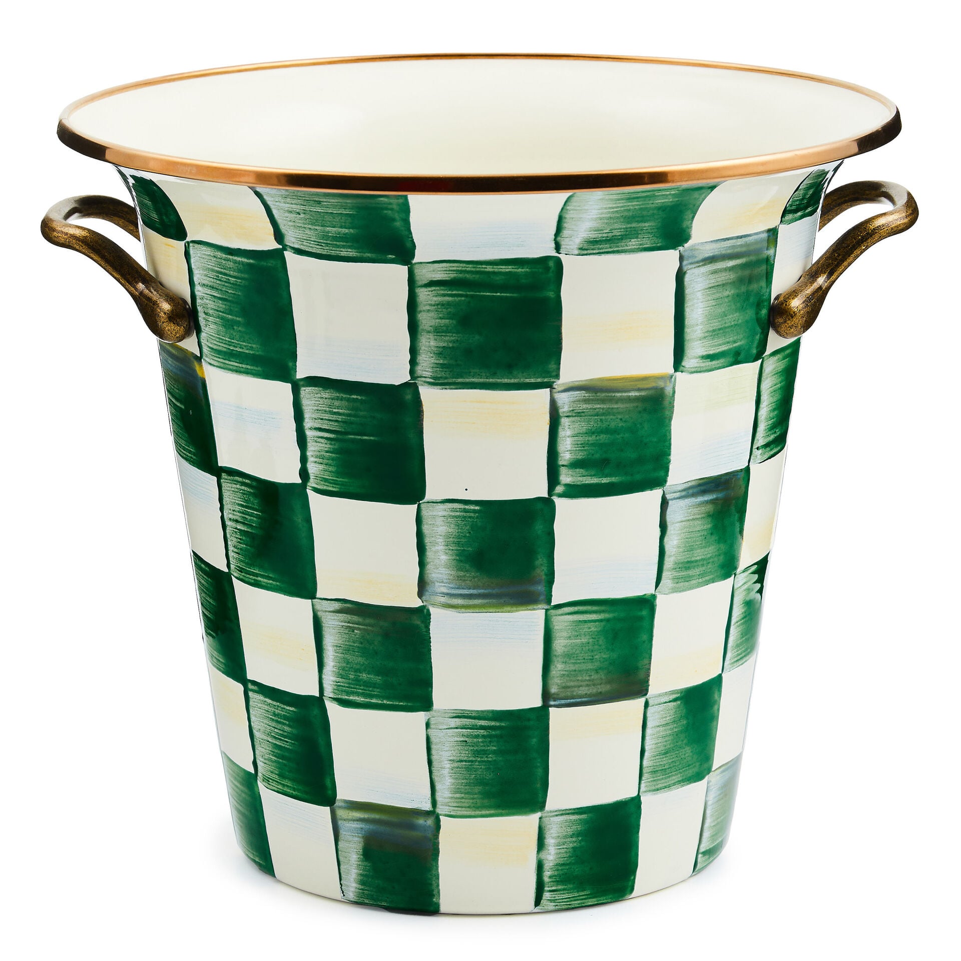 Emerald Check Wine Cooler