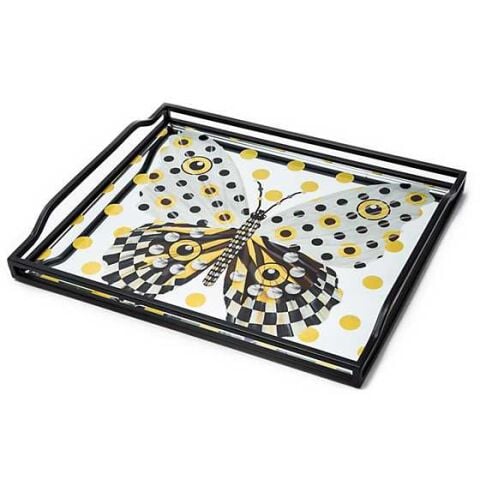 Spot On Butterfly Butler's Tray