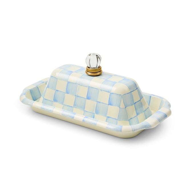 Sky Check Butter Box