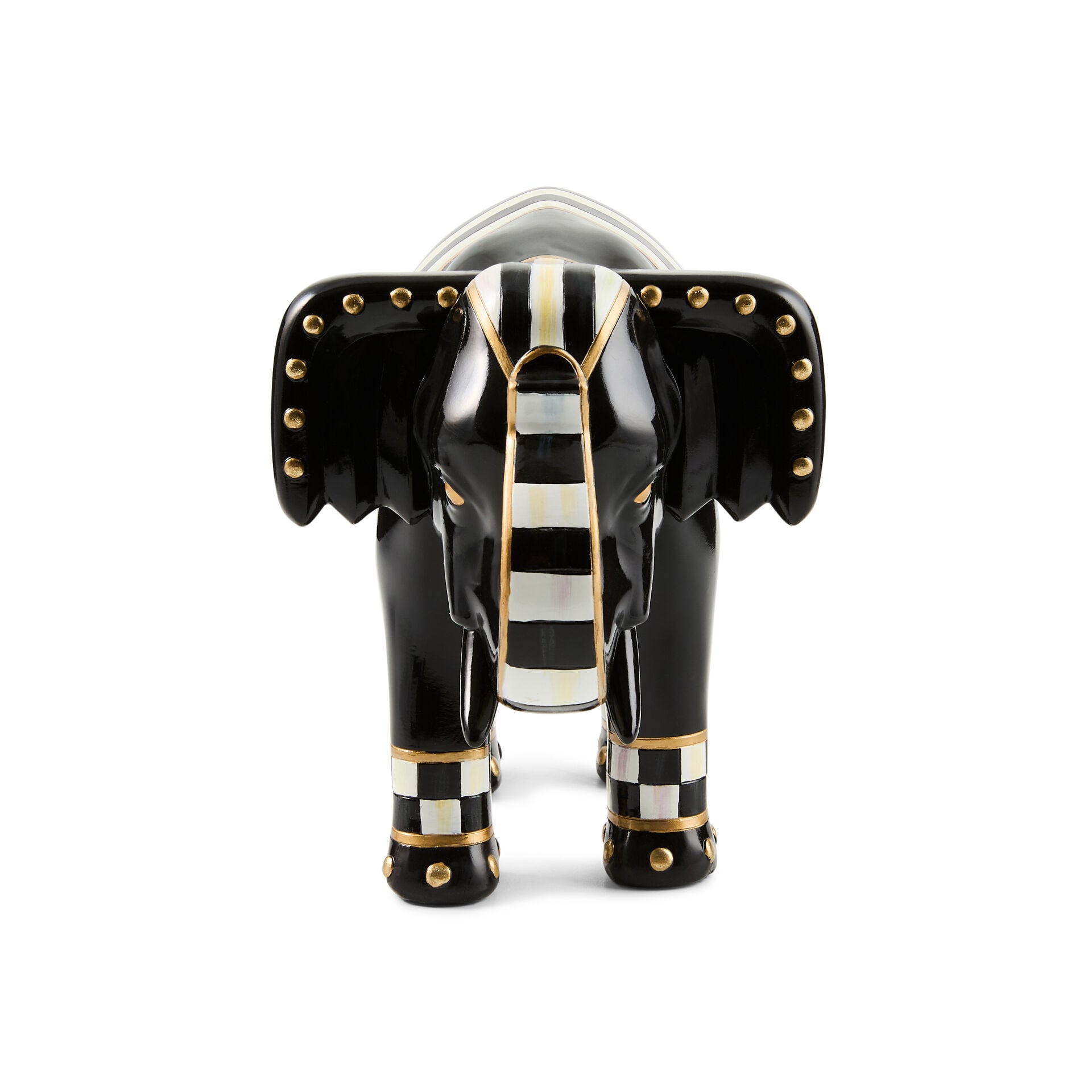 Courtly Check Elephant Figurine