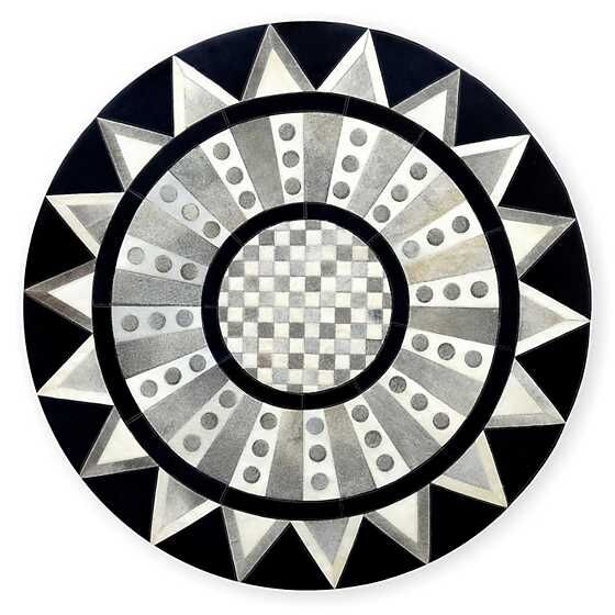 Madison Hair on Hide 6' Round Rug