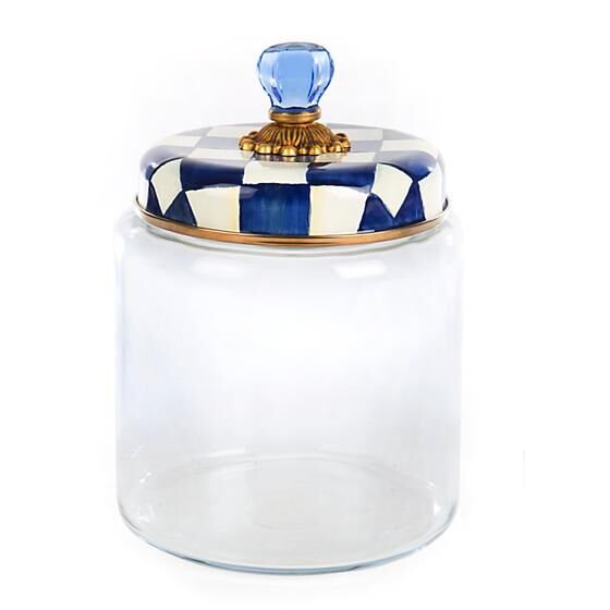 Royal Check Kitchen Canister - Large