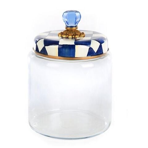 Royal Check Kitchen Canister - Large