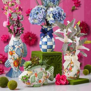 Flower Market Fish Vase - Tall