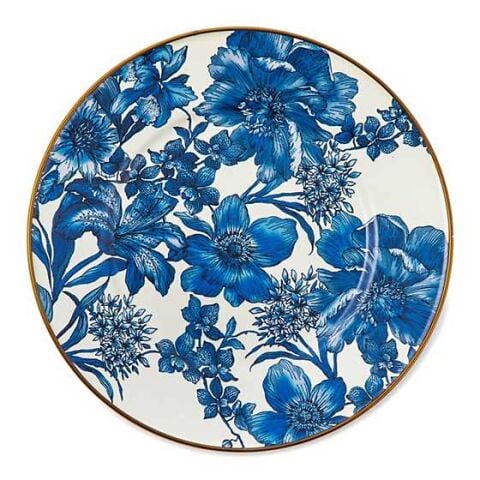 Royal English Garden Enamel Salad Dessert Plate
