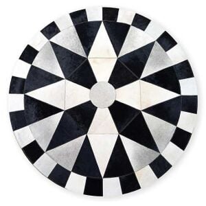 Greenwich Hair on Hide 6' Round Rug