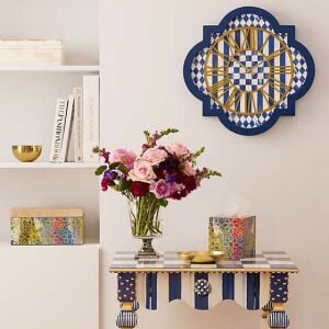 Mosaic Abstract Lacquer Boutique Tissue Cover