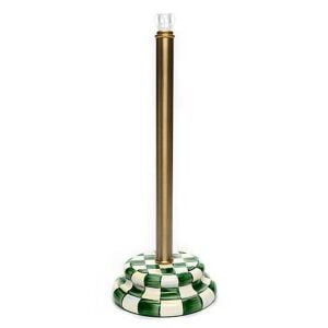 Emerald Check Toilet Tissue Storage