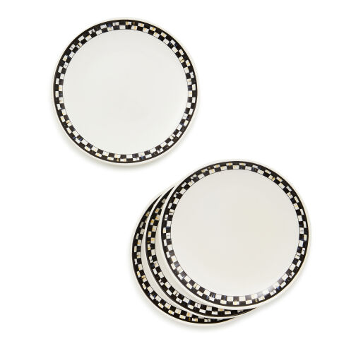 Courtly Check Everyday Small Plates Set of 4