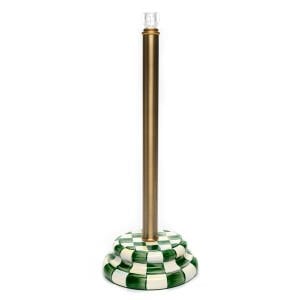 Emerald Check Toilet Tissue Storage