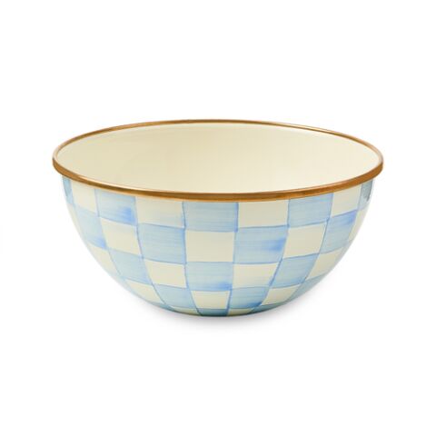 Sky Check Small Everyday Bowl