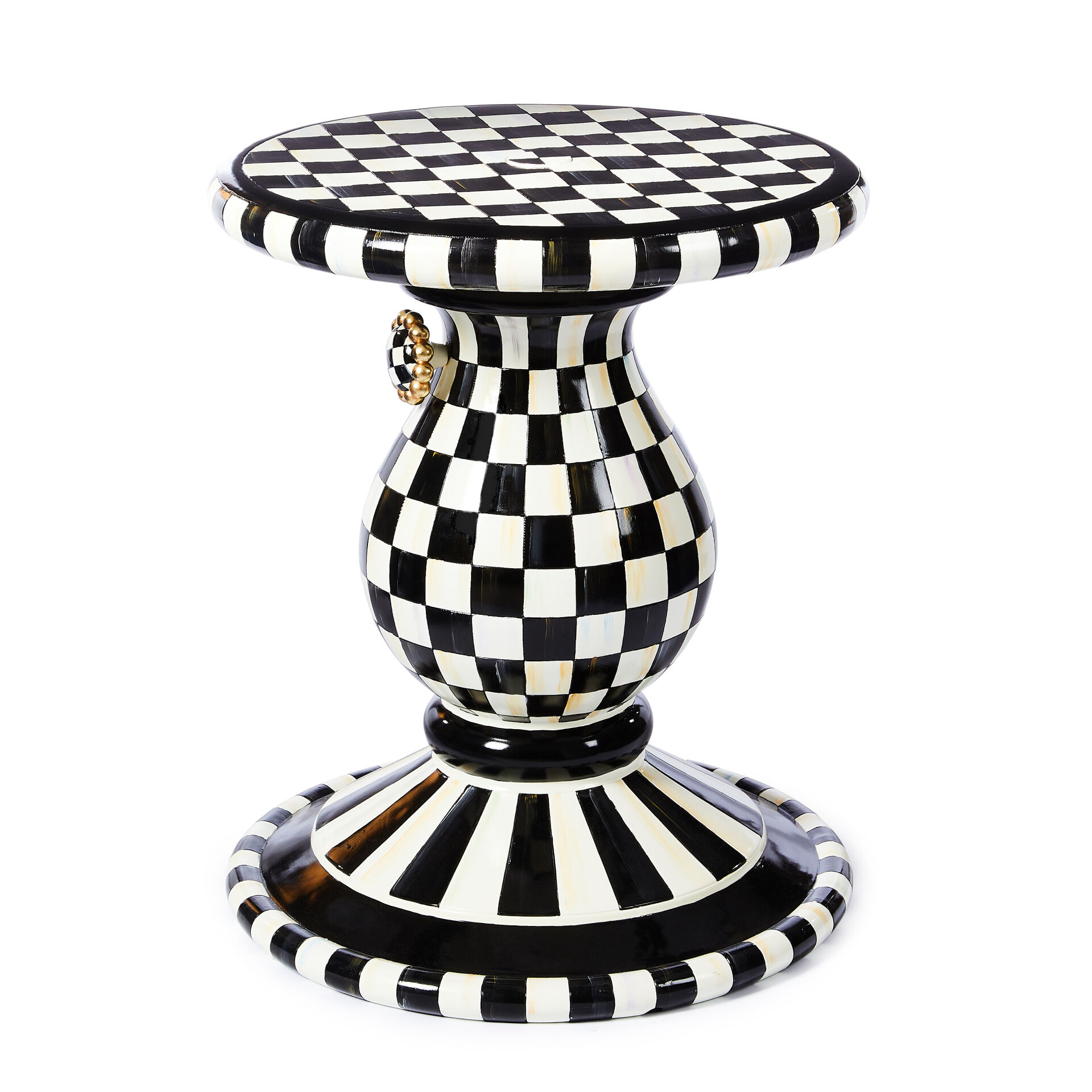 Outdoor Courtly Umbrella Stand Side Table