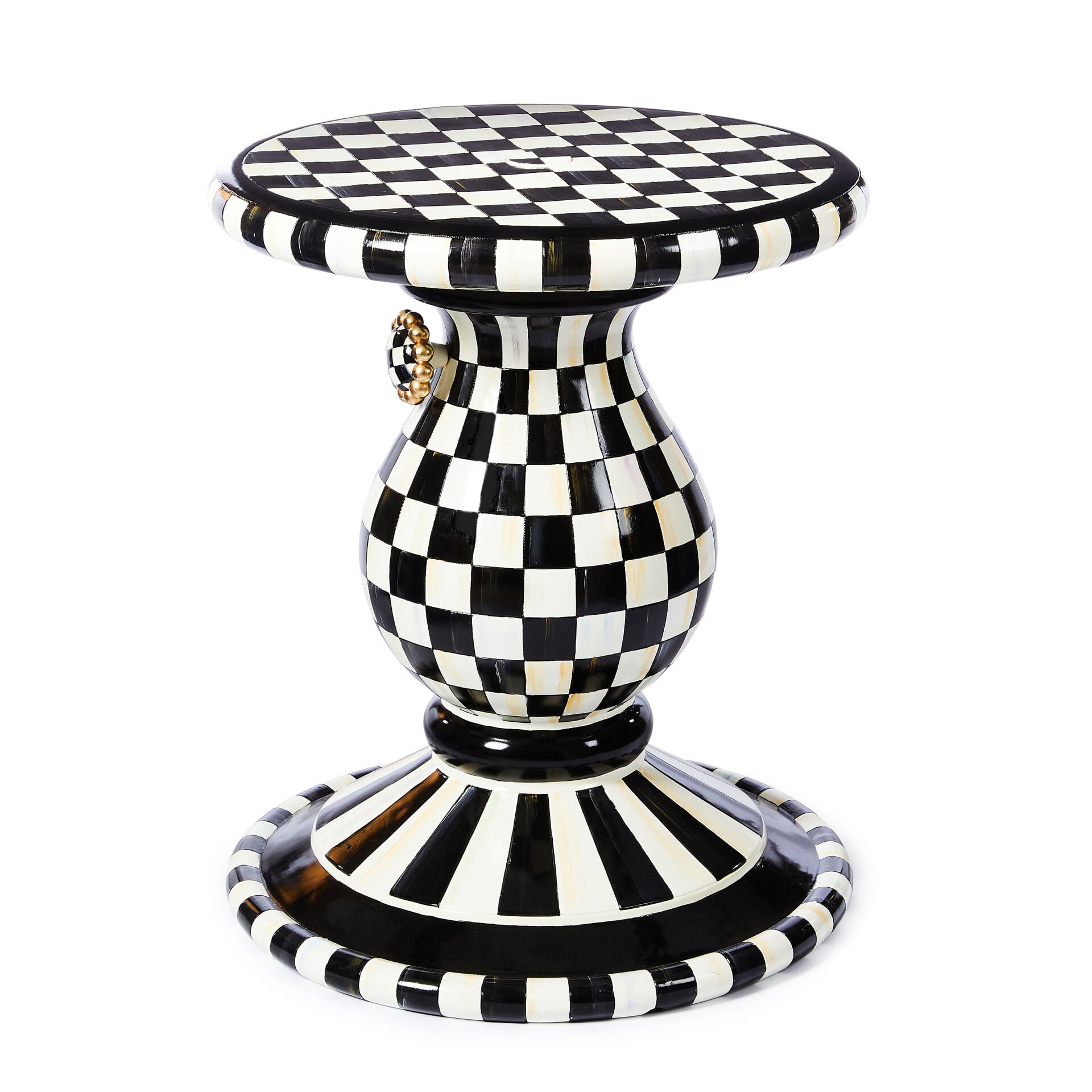 Outdoor Courtly Umbrella Stand Side Table