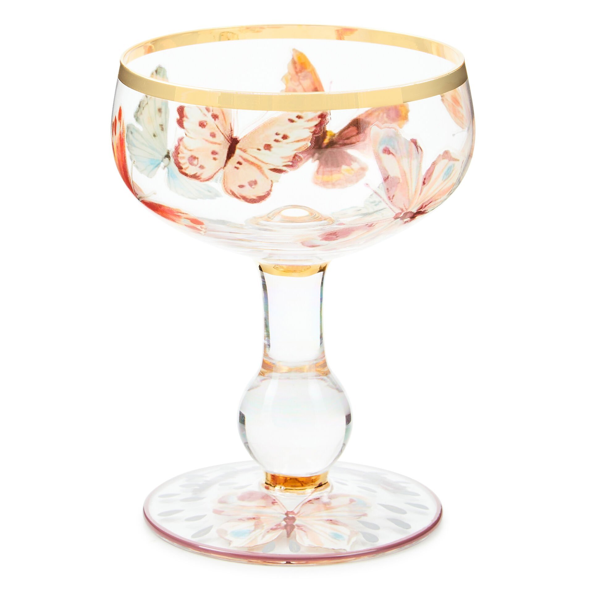 Butterfly Hill Coupe Glass