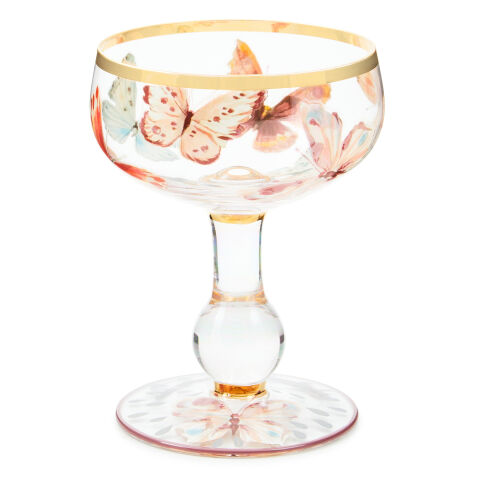 Butterfly Hill Coupe Glass