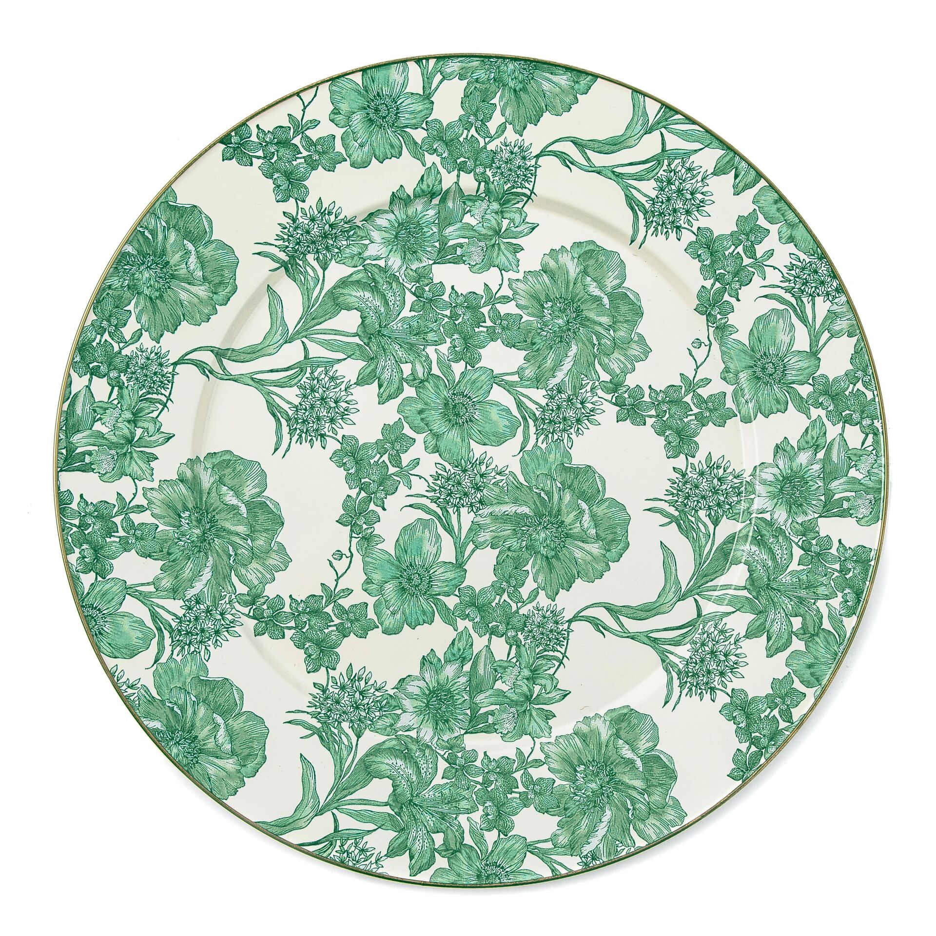 Emerald English Garden Serving Platter
