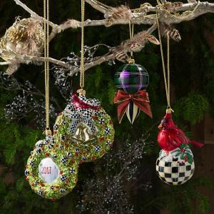Glass Ornament - Christmas Cardinal