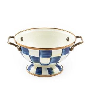 Royal Check Enamel Simply Anything Bowl
