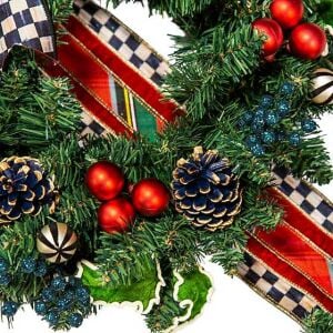 Tartastic Triple Door Wreath