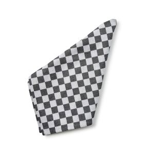 Black Check Napkin, Set of 4