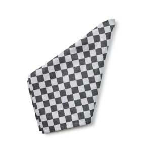 Black Check Napkin, Set of 4