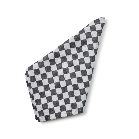 Black Check Napkin Set of 4