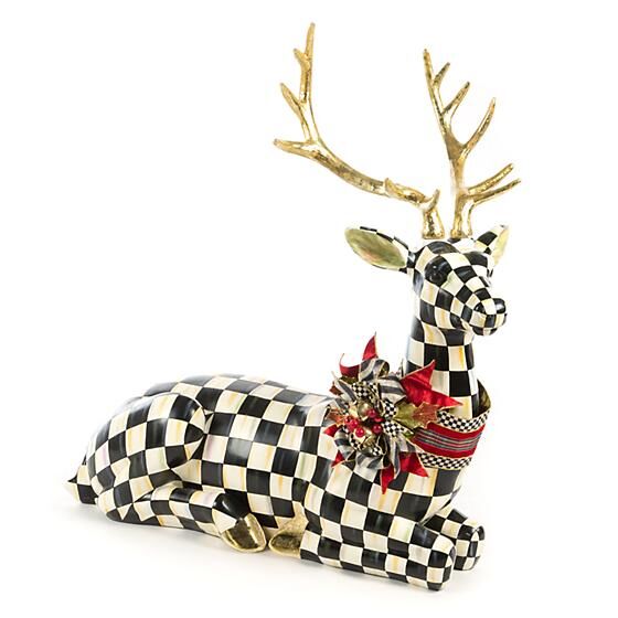 Courtly Check Resting Deer - Highland